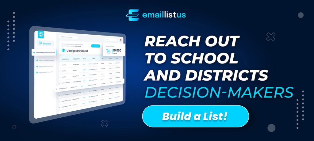 CTA reach out to school and districts decision makers