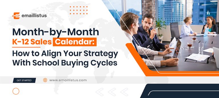 Read more about the article Month-by-Month K-12 Sales Calendar: How to Align Your Strategy With School Buying Cycles