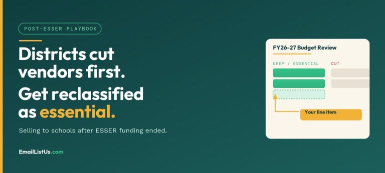 Read more about the article Districts Are Cutting Vendors First Post-ESSER. Here’s How to Get Reclassified as “Essential.”